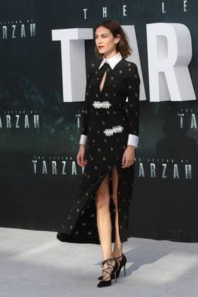 The Legend of Tarzan Premiere London.UK. Alexa Chung at the UK Premiere of The Legend of Tarzan at the Odeon, Leicester Square, London. 5th July 2016. LMK73-60812-060716 