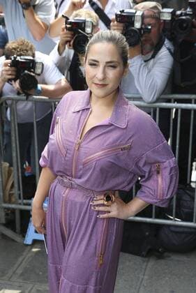 Paris Haute Couture Week - Promis vor Jean Paul Gaultier Modenschau Marilou Berry PEOPLE : Modenschau Jean Paul Gaultier - Haute Couture Herbst Winter - 06 07 2016 GwendolineLeGoffx 