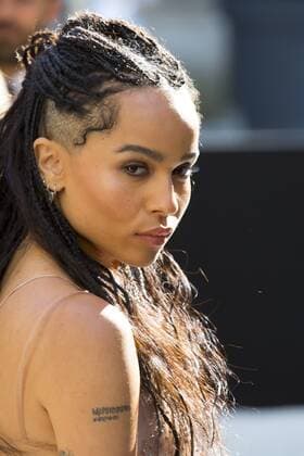 Paris Haute Couture Week - Promis vor Valentino Modenschau Zoe Kravitz PEOPLE : Modenschau Valentino - Fashion week - Paris - 06 07 2016 StephenCailletx 