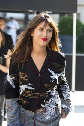 Paris Haute Couture Week - Promis vor Valentino Modenschau Jeanne Damas PEOPLE : Modenschau Valentino - Fashion week - Paris - 06 07 2016 StephenCailletx 