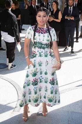 Paris Haute Couture Week - Promis vor Valentino Modenschau princesse Siriwanwaree Nareerat de Tha lande PEOPLE : Modenschau Valentino - Haute Couture Herbst Winter - 06 07 2016 Viktorx 