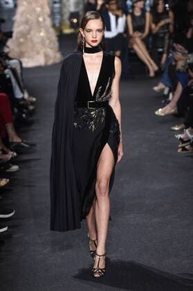 209311 Marineau Starface 2016-07-06 Paris France Paris Fashion week. Defilé Haute Couture Automne Hiver 2016 Elie Saab. Elie Saab, Couture autumn-winter 2016 Paris, France Editorial use only  Copyright: xMarineaux STAR_209311_033