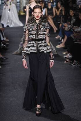 209311 Marineau Starface 2016-07-06 Paris France Paris Fashion week. Defilé Haute Couture Automne Hiver 2016 Elie Saab. Elie Saab, Couture autumn-winter 2016 Paris, France Editorial use only  Copyright: xMarineaux STAR_209311_039