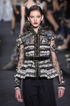 209311 Marineau Starface 2016-07-06 Paris France Paris Fashion week. Defilé Haute Couture Automne Hiver 2016 Elie Saab. Elie Saab, Couture autumn-winter 2016 Paris, France Editorial use only  Copyright: xMarineaux STAR_209311_040