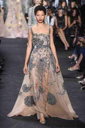 209311 Marineau Starface 2016-07-06 Paris France Paris Fashion week. Defilé Haute Couture Automne Hiver 2016 Elie Saab. Elie Saab, Couture autumn-winter 2016 Paris, France Editorial use only  Copyright: xMarineaux STAR_209311_064
