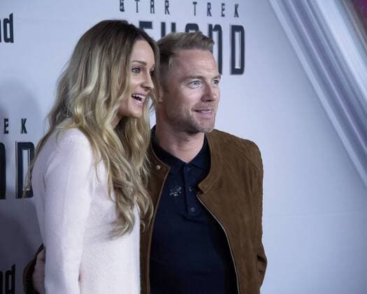 Australia: Ronan Keating and family at Star Trek Beyond Premiere Ronan Keating and wife Storm at the Star Trek Beyond Premiere at Hoyts Entertainment Quarter on July 07, 2016 in Sydney, Australia. Star Trek Beyond is the latest sequel in the Star Trek franchise created by Gene Roddenberry and directed by Justin Lin. FOR EDITORIAL USE ONLY.Pacific Press Agency  HughxPeterswald