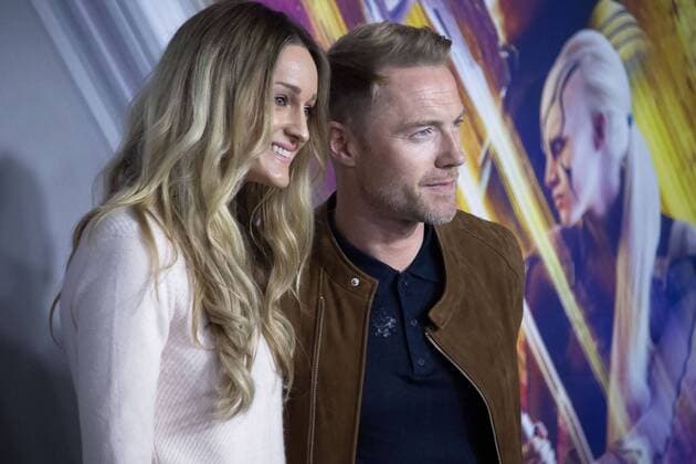Australia: Ronan Keating and family at Star Trek Beyond Premiere Ronan Keating and wife Storm at the Star Trek Beyond Premiere at Hoyts Entertainment Quarter on July 07, 2016 in Sydney, Australia. Star Trek Beyond is the latest sequel in the Star Trek franchise created by Gene Roddenberry and directed by Justin Lin. FOR EDITORIAL USE ONLY.Pacific Press Agency  HughxPeterswald