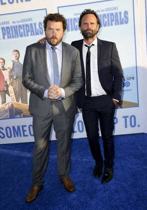 Danny McBride & Walton Goggins VICE PRINCIPALS SERIERS PREMIERE Hollywood Patrick Rideaux PicturePerfect