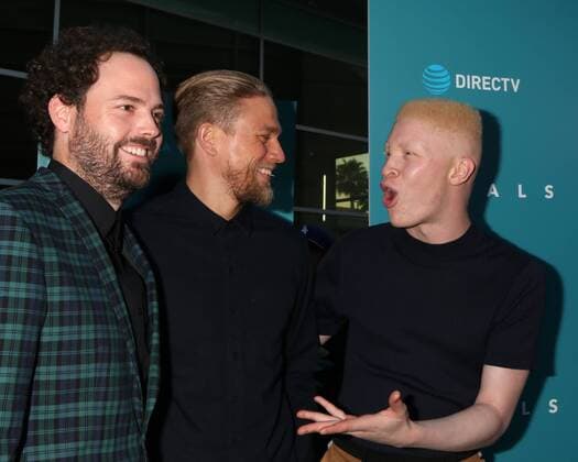 LOS ANGELES - JUL 7: Drake Doremus, Charlie Hunnam, Shaun Ross at the Equals LA Premiere at the ArcLight Hollywood on July 7, 2016 in Los Angeles, CA  KathyxHutchins