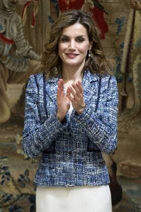 Königin Letizia von Spanien bei der Verleihung der Premio Reina Letizia 2015 im Palacio Real El Pardo. Madrid, 08.07.2016 Letizia von Spanien  Foto:xDyDxFotografosx xFuturexImage
