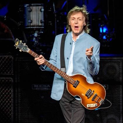 July 8, 2016 - Milwaukee, Wisconsin, U.S - Musician PAUL MCCARTNEY performs live at Henry Maier Festival Park during Summerfest in Milwaukee, Wisconsin Milwaukee U.S. - ZUMAs135