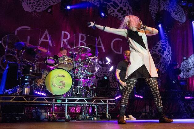 July 6, 2016 - Milwaukee, Wisconsin, U.S - Singer SHIRLEY MANSON of Garbage performs live at Henry Maier Festival Park during Summerfest in Milwaukee, Wisconsin Milwaukee U.S. - ZUMAs135