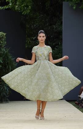July 9, 2016 - Rome, Italy - Model on the catwalk for the Duch fashion designer ADDY VAN DEN KROMMENACKER at AltaRoma Fashion Week in Rome. Rome Italy - ZUMAi15_
