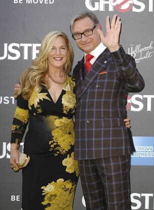 Paul Feig & wife Laurie Karon GHOSTBUSTERS FILM PREMIERE Hollywood Patrick Rideaux PicturePerfect