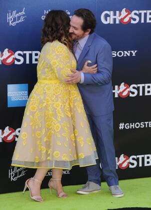 July 9, 2016 - Hollywood, CA, United States - 09 July 2016 - Hollywood, California. Melissa McCarthy, Ben Falcone. Arrivals for the Premiere Of Sony Pictures Ghostbusters held at TCL Chinese Theatre. Photo Credit: Hollywood United States - ZUMAa123