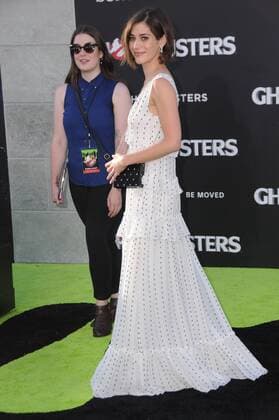 July 9, 2016 - Hollywood, CA, United States - 09 July 2016 - Hollywood, California. Lizzy Caplan. Arrivals for the Premiere Of Sony Pictures Ghostbusters held at TCL Chinese Theatre. Photo Credit: Hollywood United States - ZUMAa123
