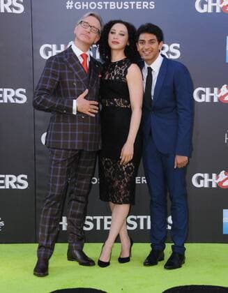 July 9, 2016 - Hollywood, CA, United States - 09 July 2016 - Hollywood, California. Paul Feig, Bess Rous, Karan Soni . Arrivals for the Premiere Of Sony Pictures Ghostbusters held at TCL Chinese Theatre. Photo Credit: Hollywood United States - ZUMAa123
