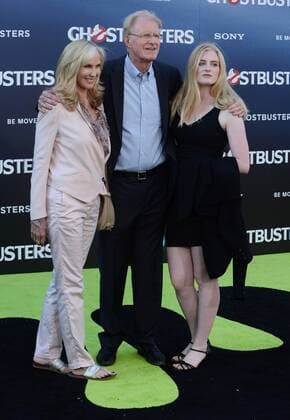 Cast member Ed Begley Jr, and his wife, actress Rachelle Carson (L) and their daughter Amanda Begley attend the premiere of the motion picture comedy Ghostbusters at TCL Chinese Theatre in the Hollywood section of Los Angeles on July 9, 2016. Storyline: 30 years after Ghostbusters took the world by storm, the beloved franchise makes its long-awaited return. Director Paul Feig brings his fresh take to the supernatural comedy, joined by some of the funniest actors working today.  LAP2016070930 JIMxRUYMEN