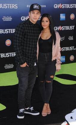 July 9, 2016 - Hollywood, CA, United States - 09 July 2016 - Hollywood, California. Austin Mahone. Arrivals for the Premiere Of Sony Pictures Ghostbusters held at TCL Chinese Theatre. Photo Credit: Hollywood United States - ZUMAa123