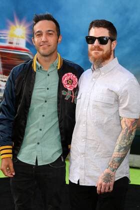 LOS ANGELES - JUL 9: Pete Wentz, Andy Hurley at the Ghostbusters Premiere at the TCL Chinese Theater IMAX on July 9, 2016 in Los Angeles, CA  KathyxHutchins