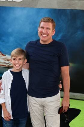 LOS ANGELES - JUL 9: Grayson Chrisley, Todd Chrisley at the Ghostbusters Premiere at the TCL Chinese Theater IMAX on July 9, 2016 in Los Angeles, CA  KathyxHutchins