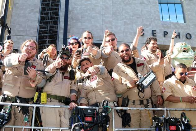 LOS ANGELES - JUL 9: Ghostbusters Atmosphere at the Ghostbusters Premiere at the TCL Chinese Theater IMAX on July 9, 2016 in Los Angeles, CA  KathyxHutchins