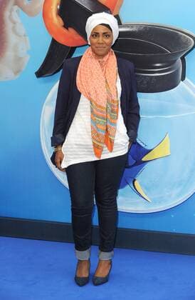 Nadiya Hussain attends the UK Gala Screening of Finding Dory at Odeon Leicester Squarein London. July 10th 2016  PTYx162212