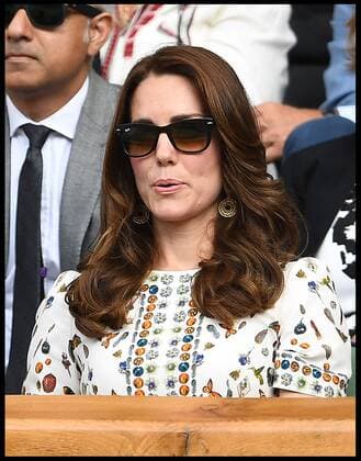 . 10 07 2016. London, United Kingdom. Wimbledon Tennis Championships 2016-Day Thirteen. The Duke and Duchess and Duchess of Cambridge watching Andy Murray win The Men s Final on Centre Court, against Milos Raonic in the Wimbledon Tennis Championships 2016,  xAndrewxParsonsx xi-Imagesx IIM-13130-0124