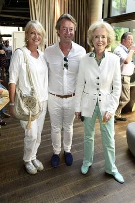 Ulla Kock am Brink, Peter Fissenewert und Isa Gräfin von Hardenberg beim 2. i31 Berlin Minigolf-Cup 2016 im Boutique Hotel i31. Berlin, 10.07.2016 Foto:xFredericx xFuturexImage