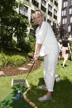 Ulla Kock am Brink beim 2. i31 Berlin Minigolf-Cup 2016 im Boutique Hotel i31. Berlin, 10.07.2016 Foto:xFredericx xFuturexImage