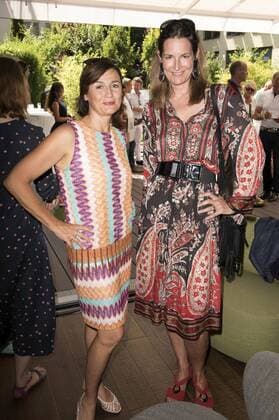 Sandra Maischberger und Tita von Hardenberg beim 2. i31 Berlin Minigolf-Cup 2016 im Boutique Hotel i31. Berlin, 10.07.2016 Foto:xFredericx xFuturexImage