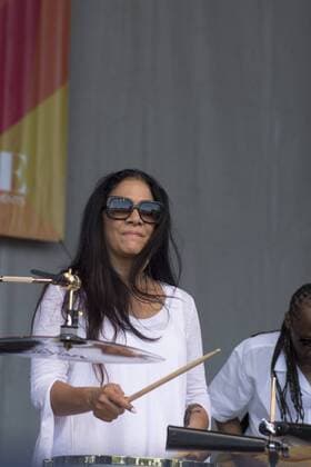 July 10, 2016 - Chicago, IL, USA - Thousands gathered in Grant Park, Chicago on Sunday, July 10th, to see the final concert of the popular Taste of Chicago Festival. Sheila E got the crowd moving to her beat. She later joined the Isley Brothers during their performance. The audience was literally dancing in the aisles as some of the oldies were played. Pictured: Sheila E Chicago USA - ZUMAh86_