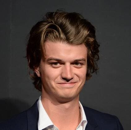 Cast member Joe Keery attends Netflix s supernatural mystery thriller Stranger Things at Mack Sennett Studios in Los Angeles on July 11, 2016. Storyline: A strange town where everyone knows everyone Is subject to a peculiar incident. The town then undergoes a state of panic, before the government becomes involved.  LAP2016071118 JIMxRUYMEN