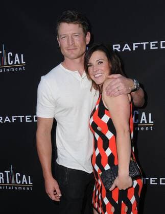 July 11, 2016 - Hollywood, CA, United States - 11 July 2016 - Hollywood, California. Philip Winchester, Megan Coughlin. Arrivals for the Los Angeles premiere of Vertical Entertainment s Undrafted held at Arclight Hollywood. Photo Credit: Hollywood United States - ZUMAa123
