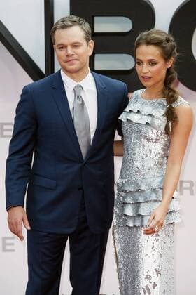 Matt Damon and Alicia Vikander attend the European premiere of Jason Bourne at Odeon Leicester Square on July 11, 2016 in London, England. Foto:xJ.xSpicerx xFuturexImage