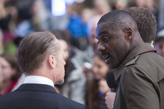 London, UK. 12 July 2016. Actors Simon Pegg and Idris Elba. Red carpet arrivals for Star Trek Beyond. Paramount Pictures presents the European Premiere of Star Trek Beyond at the Empire Leicester Square. Star Trek Beyond Premiere, London, UK