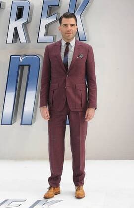 UK Premiere of Star Trek Beyond London, UK. Zachary Quinto at the UK Premiere of Star Trek Beyond at the Odeon, Leicester Square, London on 12th July 2016. LMK200-60365-130716 