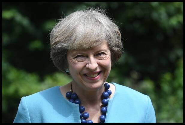 . 14 07 2016. London, United Kingdom. Prime Minister- Police Bravery Awards. The Prime Minister Theresa May host a reception for the Police Bravery Award in the garden of No10 Downing Street.  xAndrewxParsonsx xi-Imagesx IIM-13174-0010