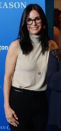 Actress Courtney Cox attends the motion picture documentary Gleason at Regal L.A. Live in Los Angeles on July 14, 2016. Storyline: At the age of 34, Steve Gleason was diagnosed with ALS. Doctors gave the former NFL defensive back and New Orleans hero two to five years to live. So that is what Steve chose to do - LIVE: with purpose, for his newborn son, for his wife, and to help others with his disease.  LAP2016071401 JIMxRUYMEN
