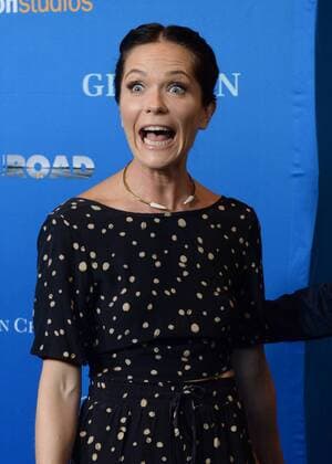 Actress Katie Aselton attends the motion picture documentary Gleason at Regal L.A. Live in Los Angeles on July 14, 2016. Storyline: At the age of 34, Steve Gleason was diagnosed with ALS. Doctors gave the former NFL defensive back and New Orleans hero two to five years to live. So that is what Steve chose to do - LIVE: with purpose, for his newborn son, for his wife, and to help others with his disease.  LAP2016071417 JIMxRUYMEN