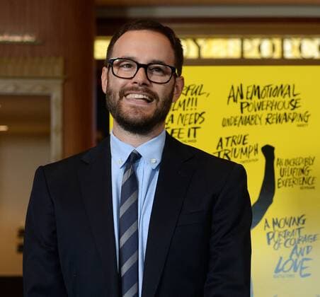 Director Clay Tweel attends the motion picture documentary Gleason at Regal L.A. Live in Los Angeles on July 14, 2016. Storyline: At the age of 34, Steve Gleason was diagnosed with ALS. Doctors gave the former NFL defensive back and New Orleans hero two to five years to live. So that is what Steve chose to do - LIVE: with purpose, for his newborn son, for his wife, and to help others with his disease.  LAP2016071424 JIMxRUYMEN