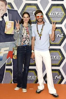 Annique Delphine und Jochen Schropp bei der Premiere von SchleFaZ: Musik, Musik - Da wackelt die Penne im Kino International. Berlin, 15.07.2016 Foto:xFredericx xFuturexImage