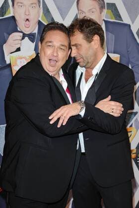 Premiere Schlefaz, die Schlechtesten Filme aller Zeiten Peter Ruetter, Oliver Kalkofe Premiere Schlefaz, die Schlechtesten Filme aller Zeiten im Kino International in Berlin am 12.07.2016