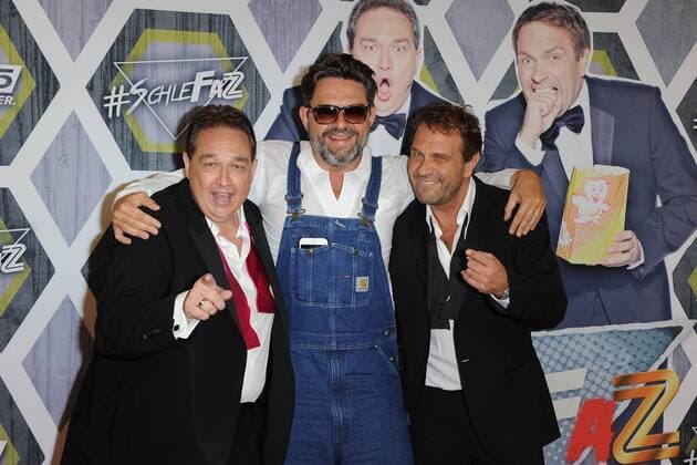 Premiere Schlefaz, die Schlechtesten Filme aller Zeiten Oliver Kalkofe, Kai Blasberg, Peter Ruetter Premiere Schlefaz, die Schlechtesten Filme aller Zeiten im Kino International in Berlin am 15.07.20165