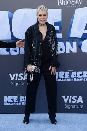 Cast member Jessie J, the voice of Brooke in the animated motion picture sci-fi comedy Ice Age: Collision Course premiere at the Zanuck Theater on the 20th Century Fox Studios lot in Los Angeles on July 16, 2016. Storyline: Scrat s epic pursuit of his elusive acorn catapults him outside of Earth, where he accidentally sets off a series of cosmic events that transform and threaten the planet.  LAP2016071633 JIMxRUYMEN