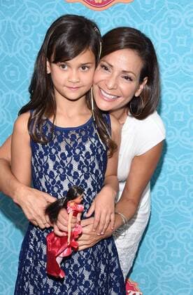 July 16, 2016 - Beverly Hills, California, U.S. - Constance Marie & Luna Marie Katich arrives for the Disney Channel s Elena of Avalor Los Angeles Premiere at the Paley Center for Media. Beverly Hills U.S. - ZUMAo05_