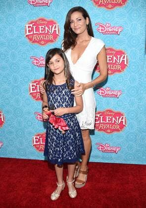 July 16, 2016 - Beverly Hills, California, U.S. - Constance Marie & Luna Marie Katich arrives for the Disney Channel s Elena of Avalor Los Angeles Premiere at the Paley Center for Media. Beverly Hills U.S. - ZUMAo05_