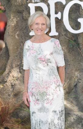 July 17, 2016 - England, United Kingdom - Mary Berry attends the UK Premiere of The BFG at Odeon Leciester Square. United Kingdom - ZUMAs147