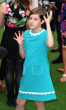 July 17, 2016 - England, United Kingdom - Ruby Barnhill attends the UK Premiere of The BFG at Odeon Leciester Square. United Kingdom - ZUMAs147
