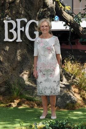 Baker Mary Berry attending the Big Friendly Giant UK film premiere in London. JULY 17th 2016  TSTx162331